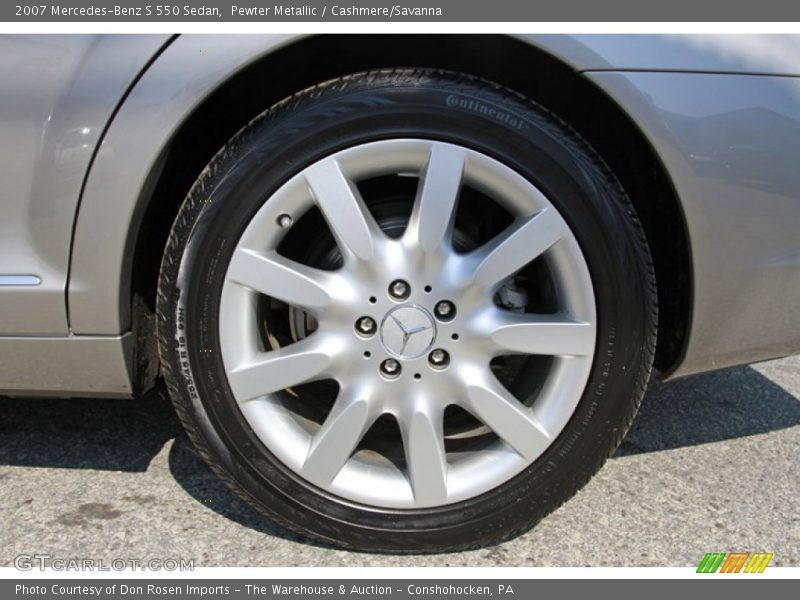  2007 S 550 Sedan Wheel