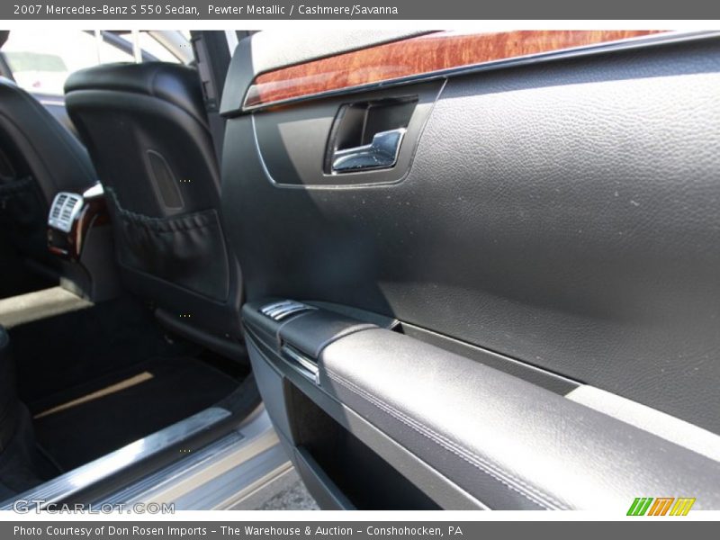 Pewter Metallic / Cashmere/Savanna 2007 Mercedes-Benz S 550 Sedan