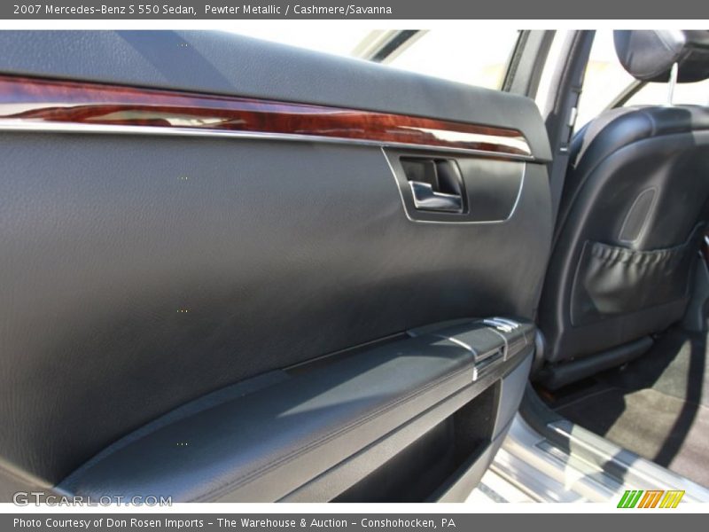 Pewter Metallic / Cashmere/Savanna 2007 Mercedes-Benz S 550 Sedan