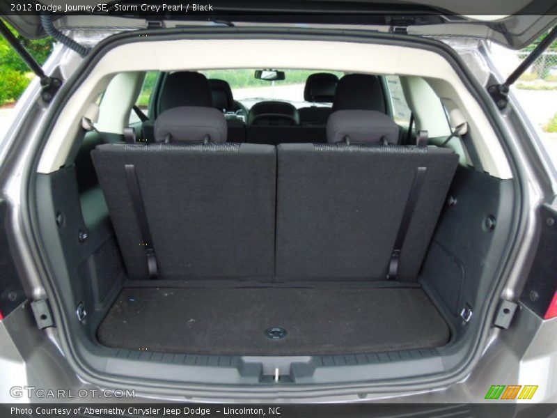 Storm Grey Pearl / Black 2012 Dodge Journey SE