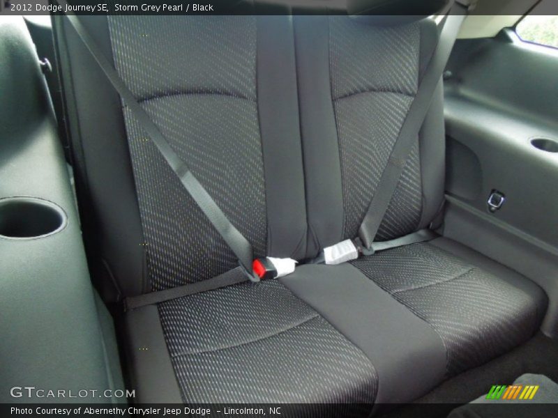 Storm Grey Pearl / Black 2012 Dodge Journey SE
