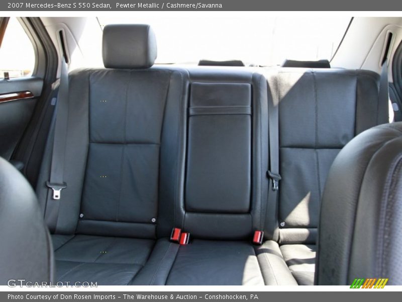 Pewter Metallic / Cashmere/Savanna 2007 Mercedes-Benz S 550 Sedan