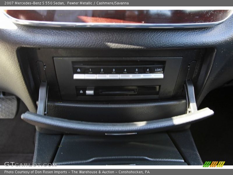 Pewter Metallic / Cashmere/Savanna 2007 Mercedes-Benz S 550 Sedan