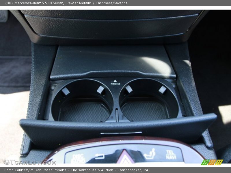 Pewter Metallic / Cashmere/Savanna 2007 Mercedes-Benz S 550 Sedan