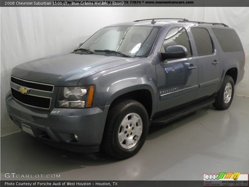 Blue Granite Metallic / Ebony 2008 Chevrolet Suburban 1500 LT