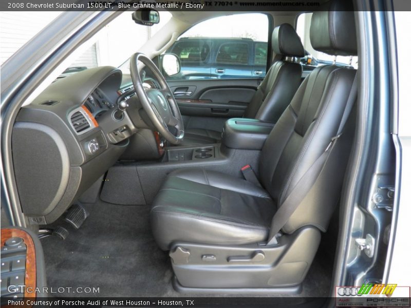 Blue Granite Metallic / Ebony 2008 Chevrolet Suburban 1500 LT