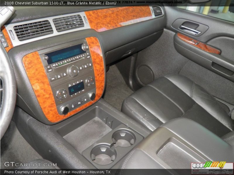 Blue Granite Metallic / Ebony 2008 Chevrolet Suburban 1500 LT