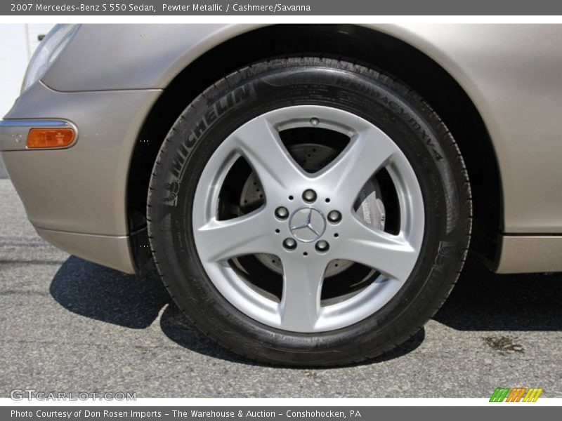  2007 S 550 Sedan Wheel