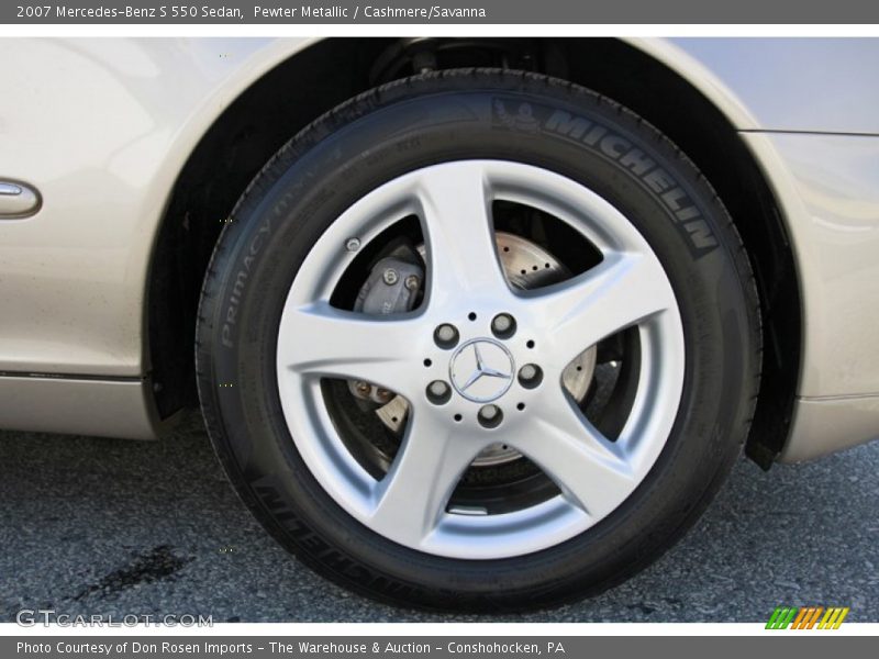  2007 S 550 Sedan Wheel