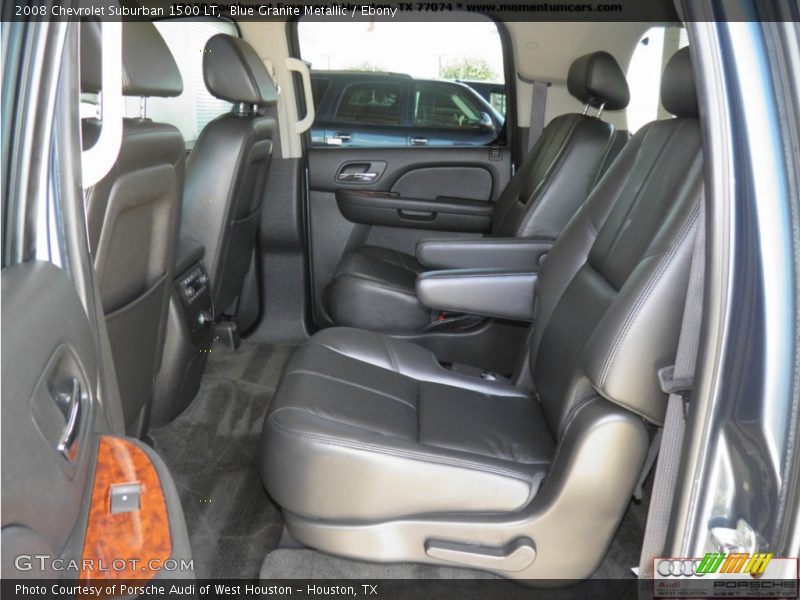 Blue Granite Metallic / Ebony 2008 Chevrolet Suburban 1500 LT