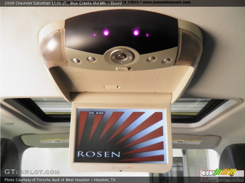 Blue Granite Metallic / Ebony 2008 Chevrolet Suburban 1500 LT