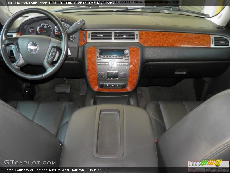 Blue Granite Metallic / Ebony 2008 Chevrolet Suburban 1500 LT