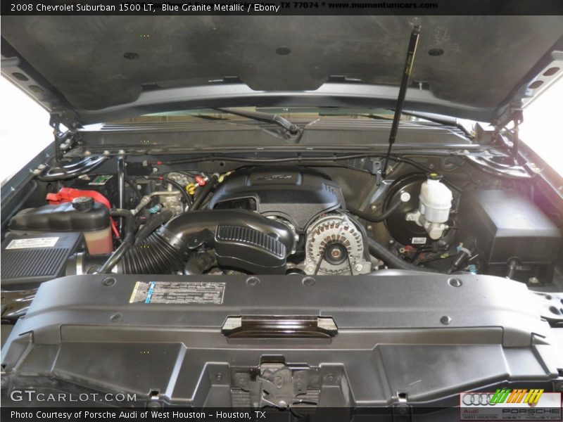 Blue Granite Metallic / Ebony 2008 Chevrolet Suburban 1500 LT