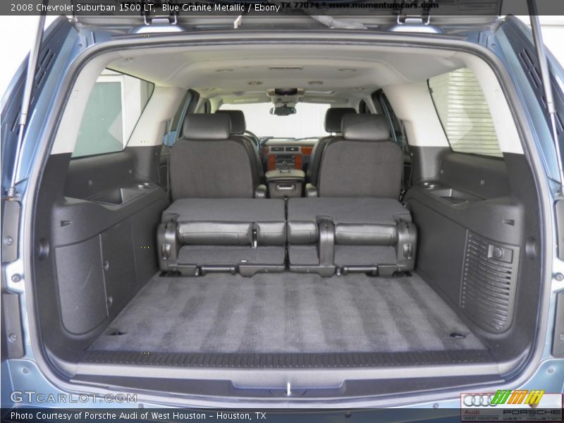 Blue Granite Metallic / Ebony 2008 Chevrolet Suburban 1500 LT