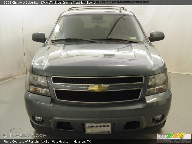 Blue Granite Metallic / Ebony 2008 Chevrolet Suburban 1500 LT