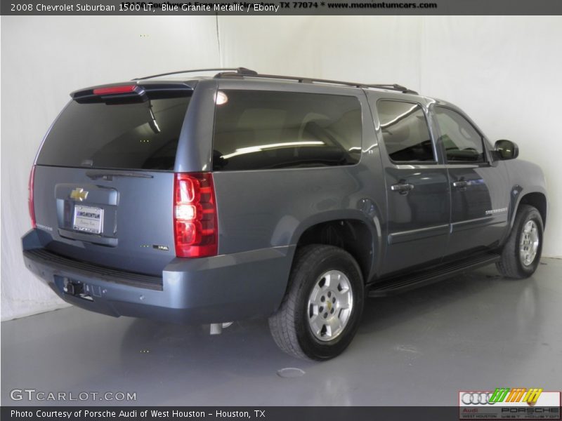 Blue Granite Metallic / Ebony 2008 Chevrolet Suburban 1500 LT