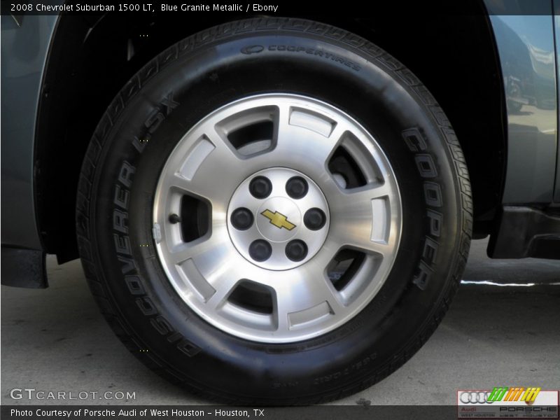 Blue Granite Metallic / Ebony 2008 Chevrolet Suburban 1500 LT