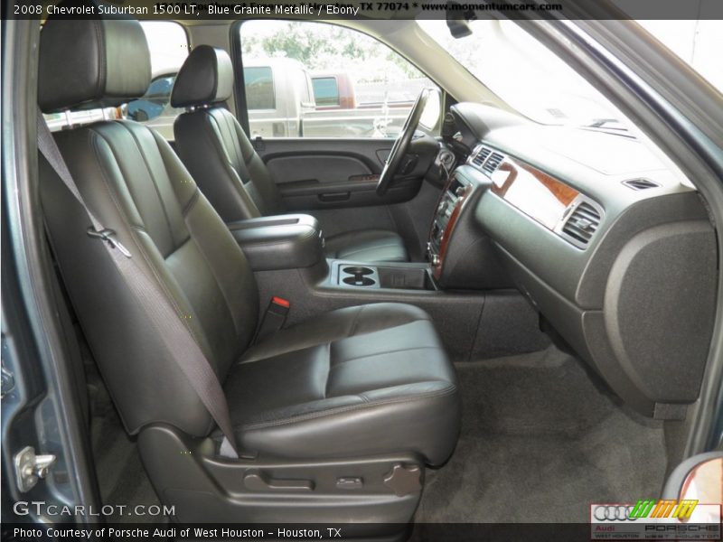 Blue Granite Metallic / Ebony 2008 Chevrolet Suburban 1500 LT