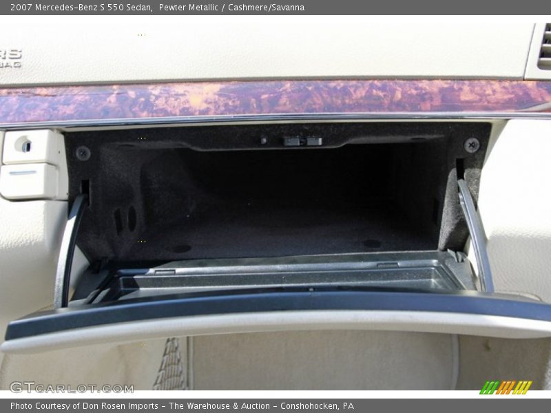 Pewter Metallic / Cashmere/Savanna 2007 Mercedes-Benz S 550 Sedan