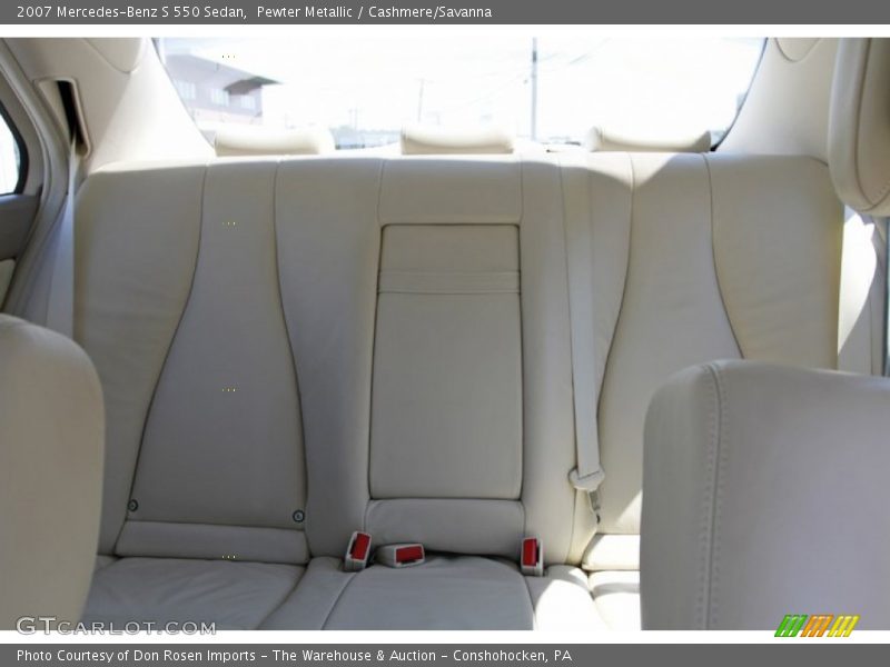 Pewter Metallic / Cashmere/Savanna 2007 Mercedes-Benz S 550 Sedan