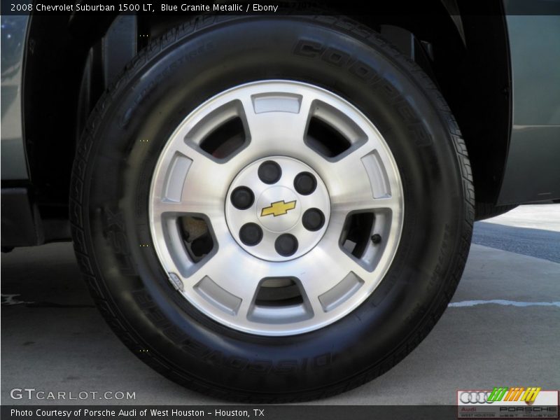 Blue Granite Metallic / Ebony 2008 Chevrolet Suburban 1500 LT