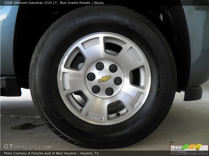 Blue Granite Metallic / Ebony 2008 Chevrolet Suburban 1500 LT