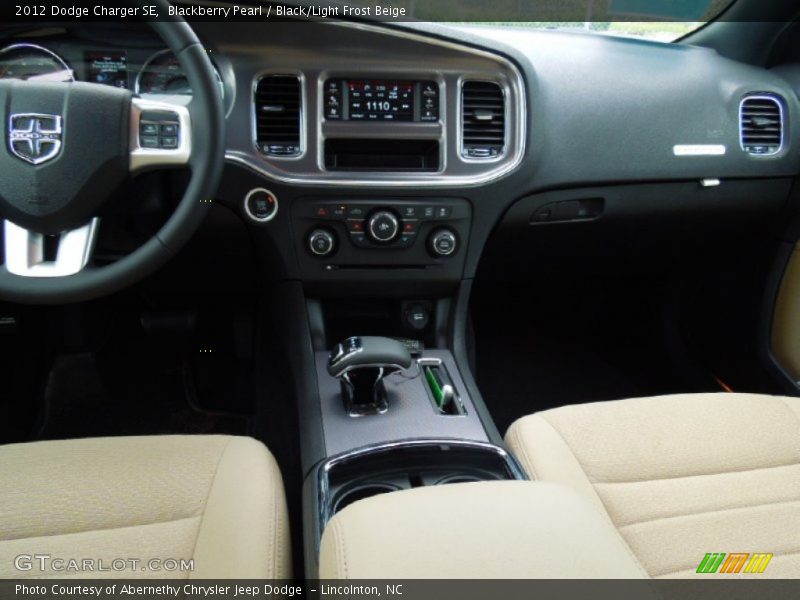 Dashboard of 2012 Charger SE