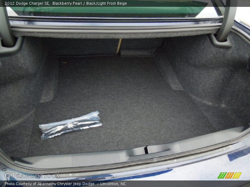 Blackberry Pearl / Black/Light Frost Beige 2012 Dodge Charger SE