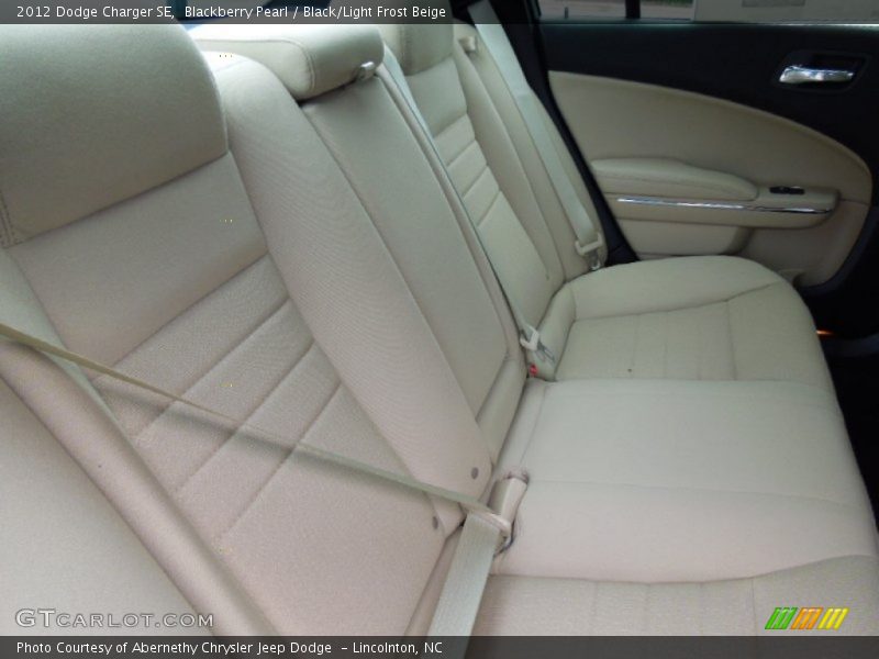 Blackberry Pearl / Black/Light Frost Beige 2012 Dodge Charger SE