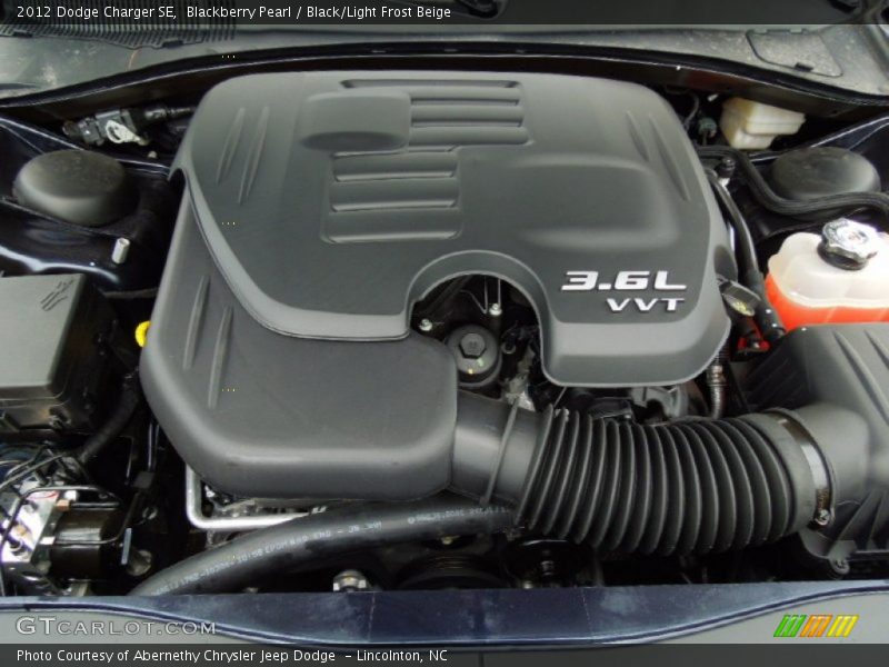  2012 Charger SE Engine - 3.6 Liter DOHC 24-Valve Pentastar V6