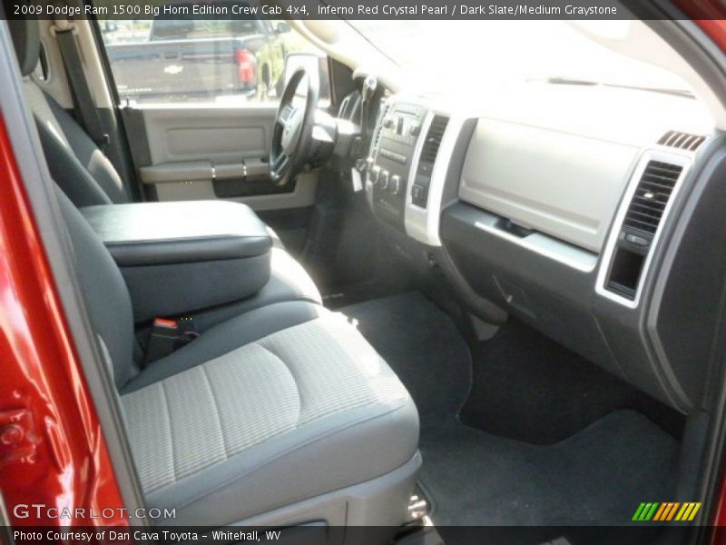 Inferno Red Crystal Pearl / Dark Slate/Medium Graystone 2009 Dodge Ram 1500 Big Horn Edition Crew Cab 4x4