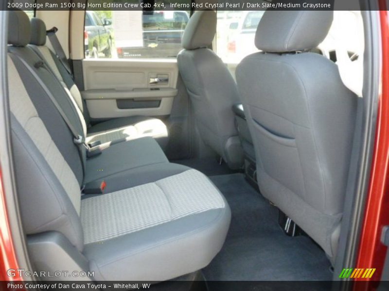 Inferno Red Crystal Pearl / Dark Slate/Medium Graystone 2009 Dodge Ram 1500 Big Horn Edition Crew Cab 4x4