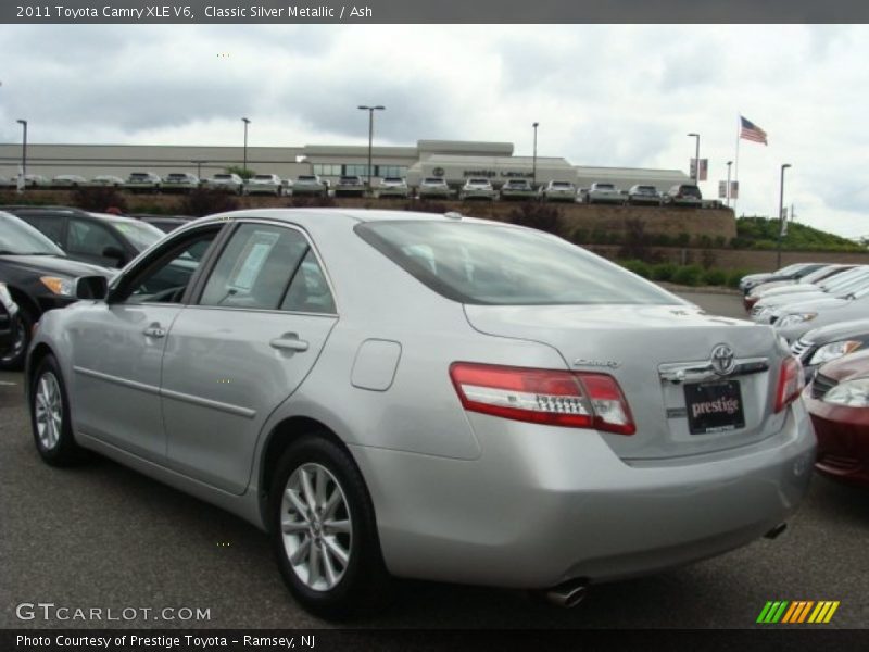 Classic Silver Metallic / Ash 2011 Toyota Camry XLE V6