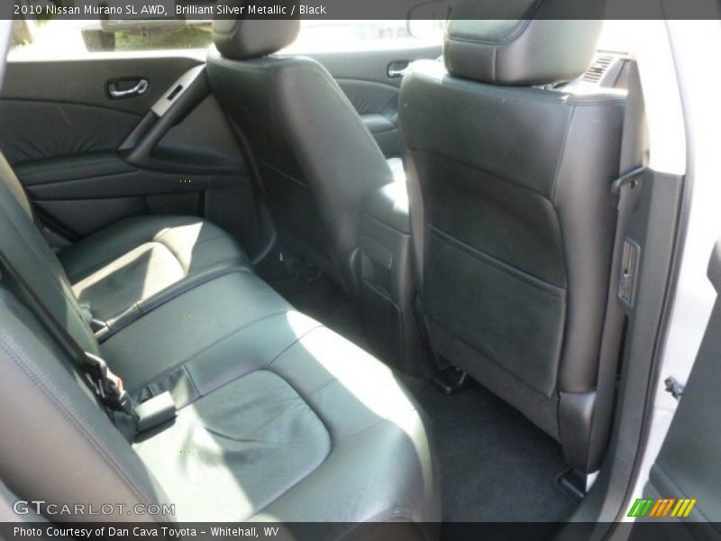 Brilliant Silver Metallic / Black 2010 Nissan Murano SL AWD