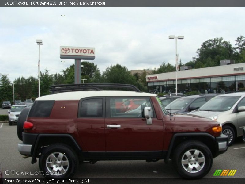 Brick Red / Dark Charcoal 2010 Toyota FJ Cruiser 4WD
