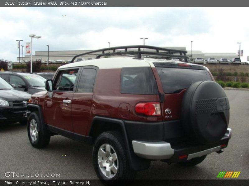 Brick Red / Dark Charcoal 2010 Toyota FJ Cruiser 4WD