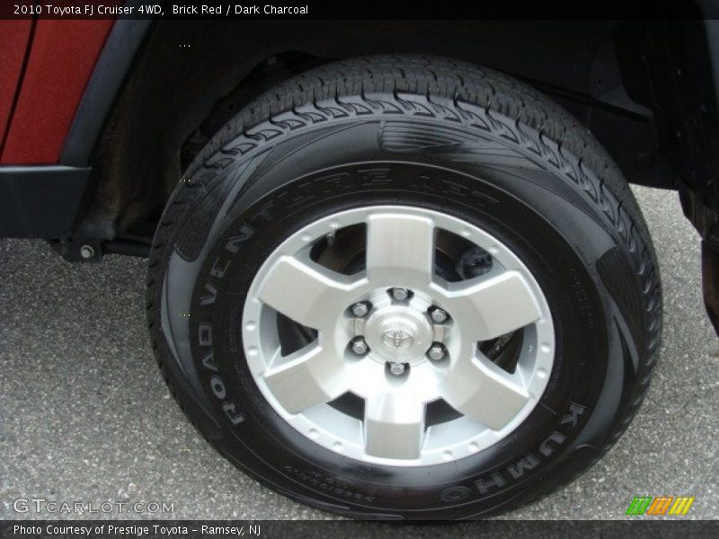 Brick Red / Dark Charcoal 2010 Toyota FJ Cruiser 4WD