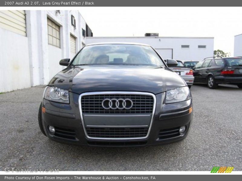 Lava Grey Pearl Effect / Black 2007 Audi A3 2.0T