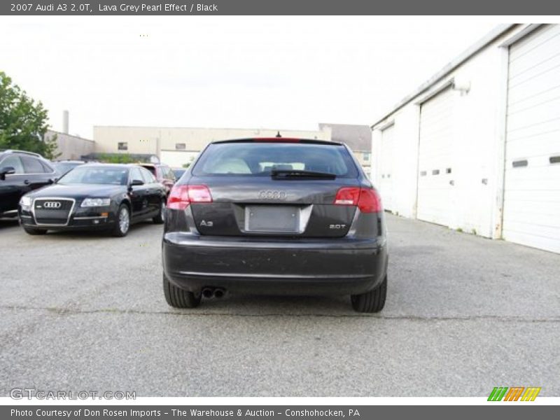 Lava Grey Pearl Effect / Black 2007 Audi A3 2.0T