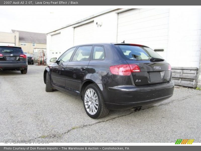 Lava Grey Pearl Effect / Black 2007 Audi A3 2.0T