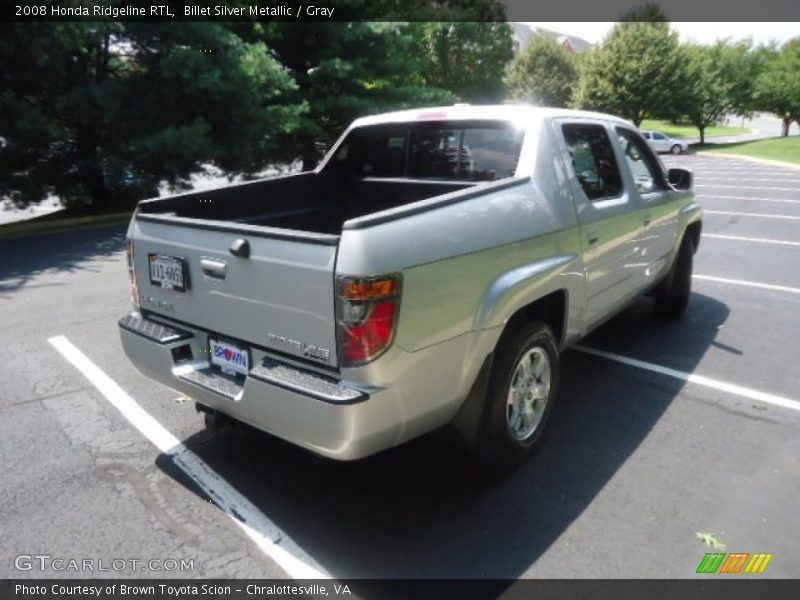 Billet Silver Metallic / Gray 2008 Honda Ridgeline RTL