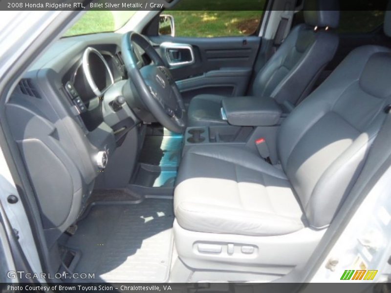 Billet Silver Metallic / Gray 2008 Honda Ridgeline RTL