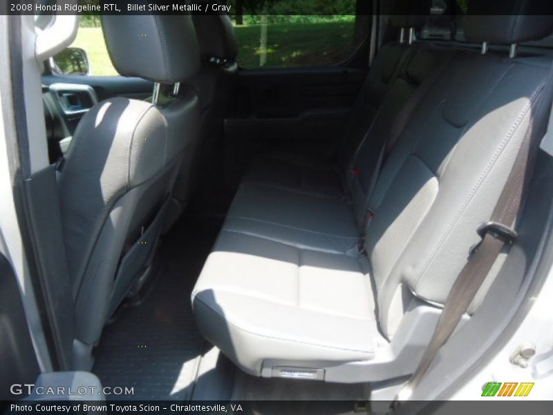 Billet Silver Metallic / Gray 2008 Honda Ridgeline RTL