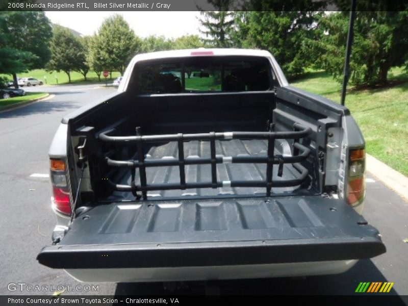 Billet Silver Metallic / Gray 2008 Honda Ridgeline RTL