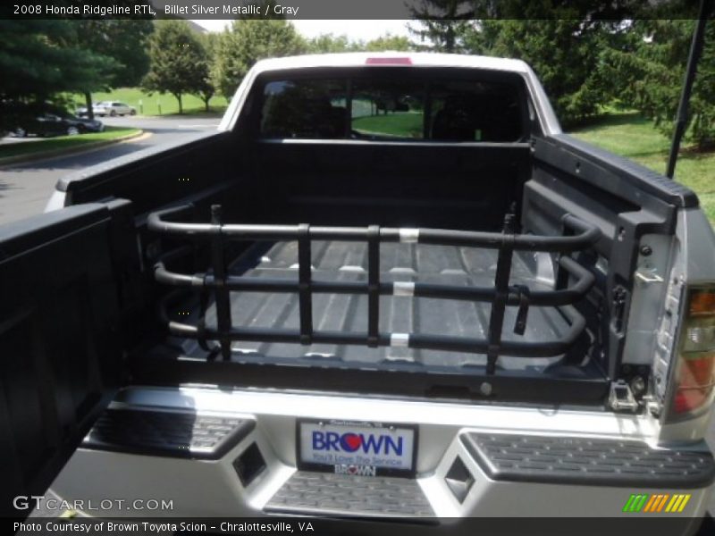 Billet Silver Metallic / Gray 2008 Honda Ridgeline RTL