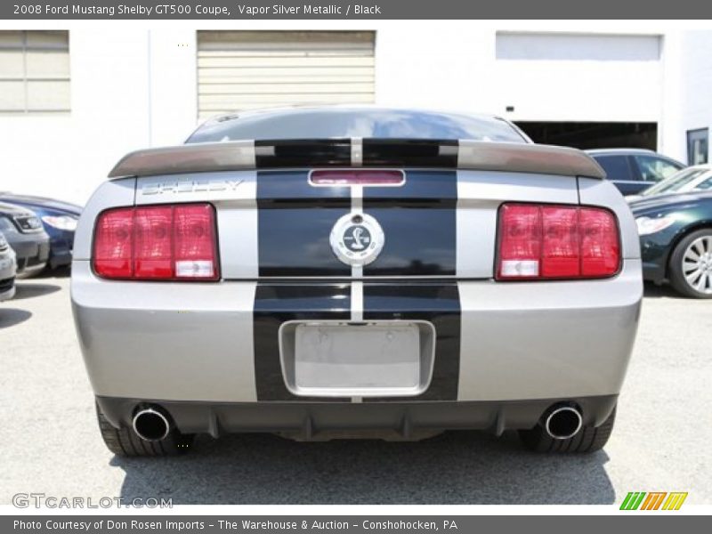  2008 Mustang Shelby GT500 Coupe Vapor Silver Metallic