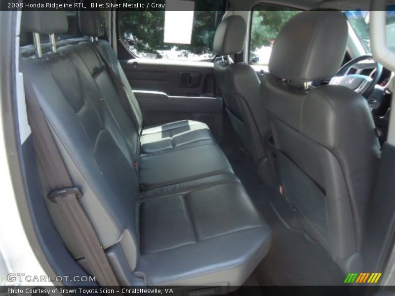 Billet Silver Metallic / Gray 2008 Honda Ridgeline RTL