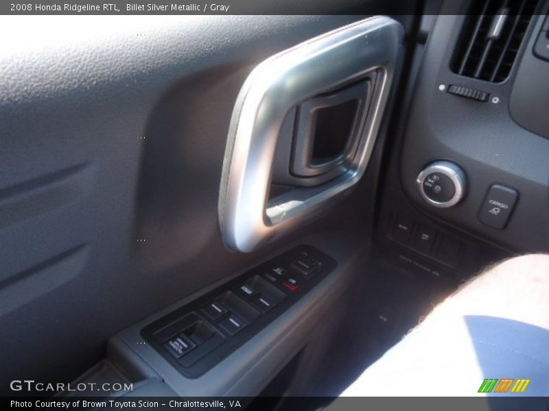 Billet Silver Metallic / Gray 2008 Honda Ridgeline RTL