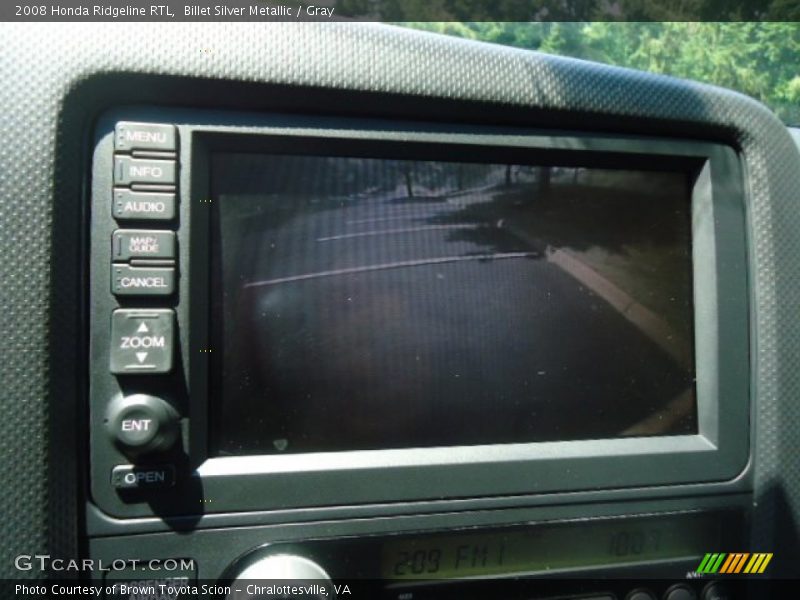 Billet Silver Metallic / Gray 2008 Honda Ridgeline RTL