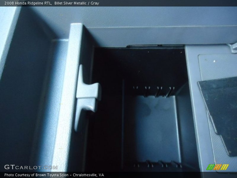 Billet Silver Metallic / Gray 2008 Honda Ridgeline RTL